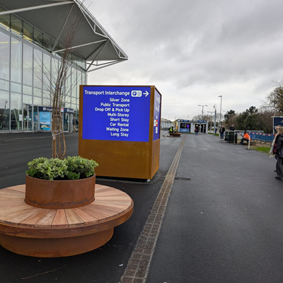 Corten Steel Terrace Furniture Range